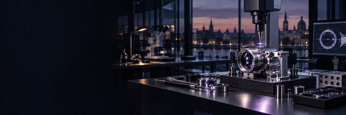 Prototype industriel contrôlé avec un équipement de métrologie de précision