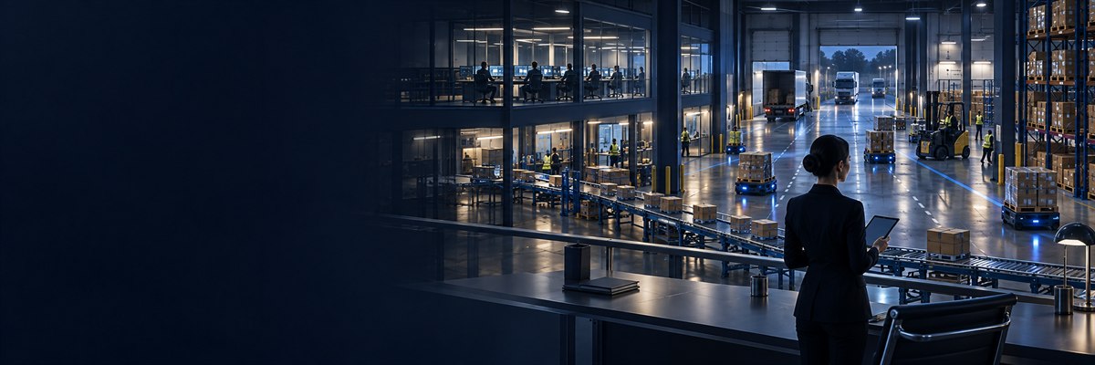 Responsable pilotant une plateforme logistique automatisée et connectée
