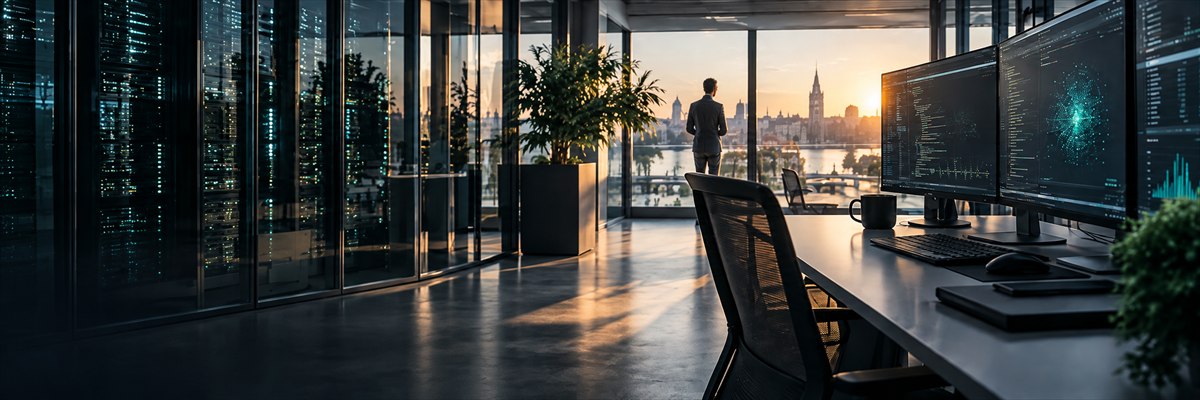 Équipe technologique au travail